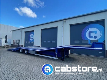 Полуприцеп-автовоз TURBO'S HOET SC22AA 2-assige oprij trailer Machine transporter - Uitschuif ramp !! - Year 2017 - Good condition -: фото 5
