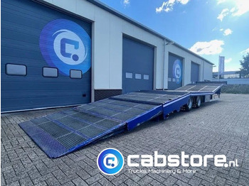 Полуприцеп-автовоз TURBO'S HOET SC22AA 2-assige oprij trailer Machine transporter - Uitschuif ramp !! - Year 2017 - Good condition -: фото 4