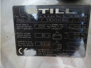 Электропогрузчик Still RX60-25: фото 5