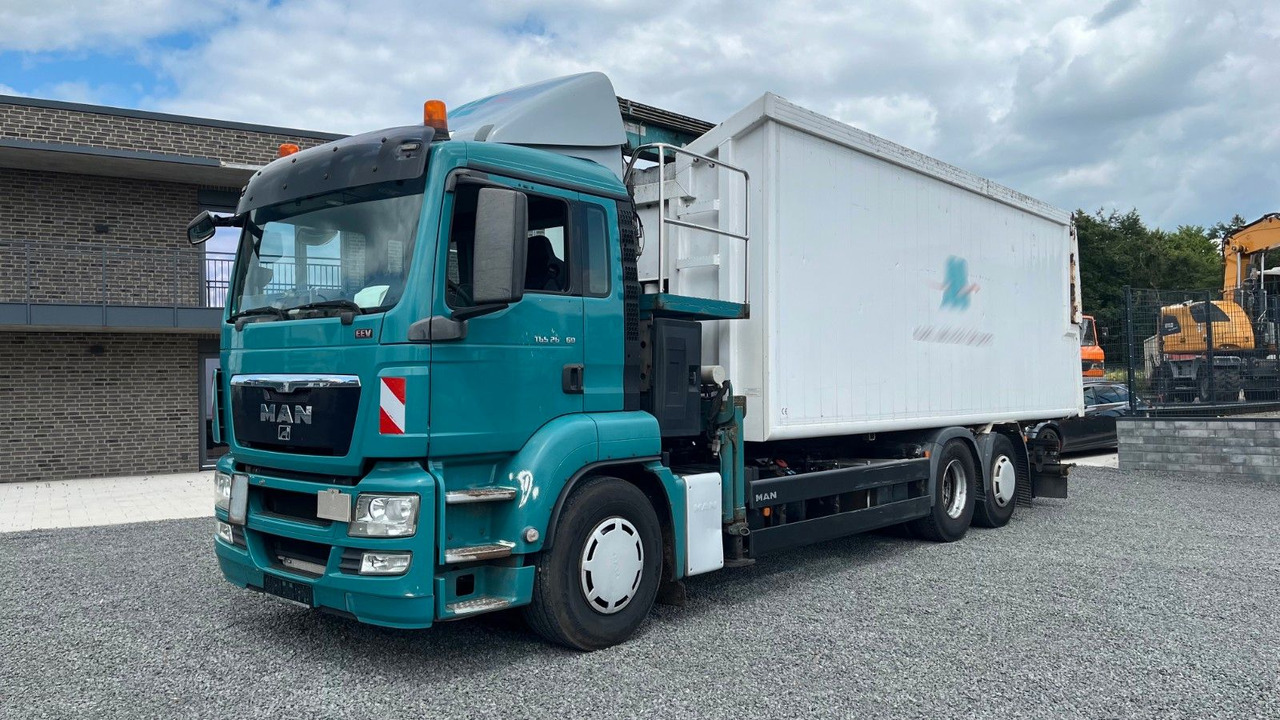 MAN TGS 26.360 Müllwagen Glas Kran Kipper - Самосвал, Автоманипулятор: фото 2 MAN TGS 26.360 Müllwagen Glas Kran Kipper - Самосвал, Автоманипулятор: фото 2
