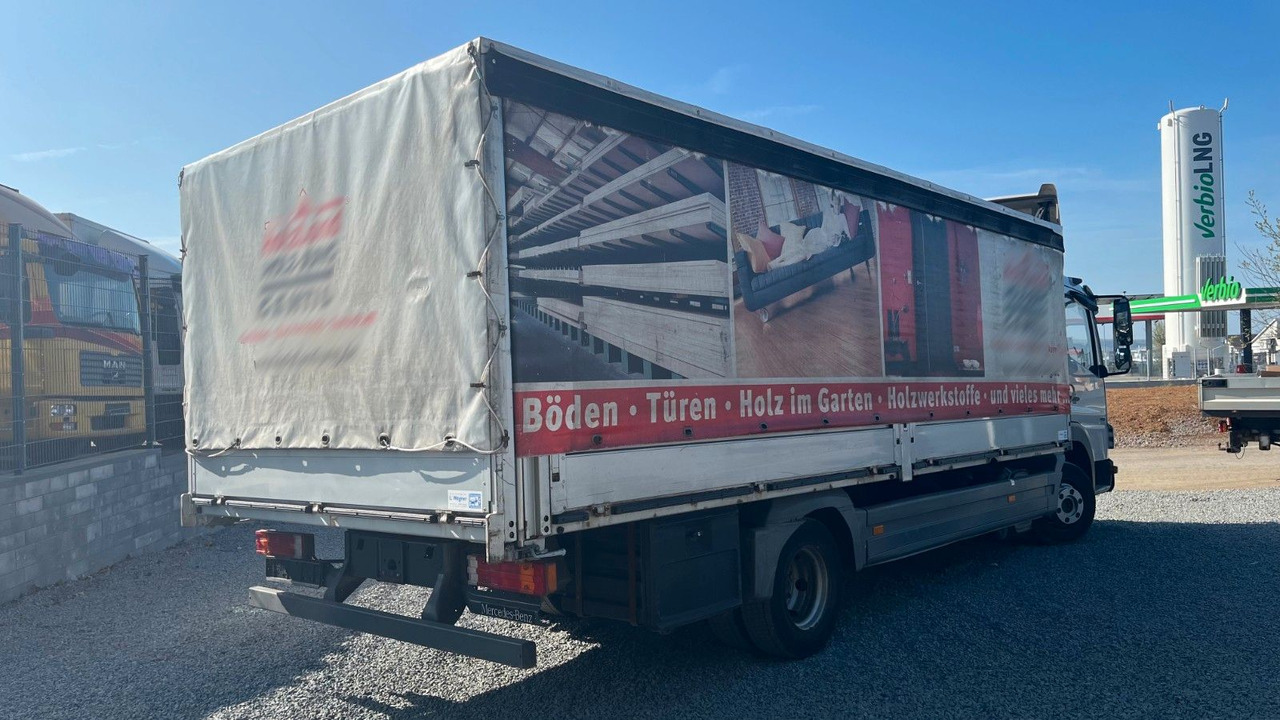 Mercedes-Benz Atego 818 Pritsche + Plane Schiebeplane - Тентованный грузовик: фото 4 Mercedes-Benz Atego 818 Pritsche + Plane Schiebeplane - Тентованный грузовик: фото 4