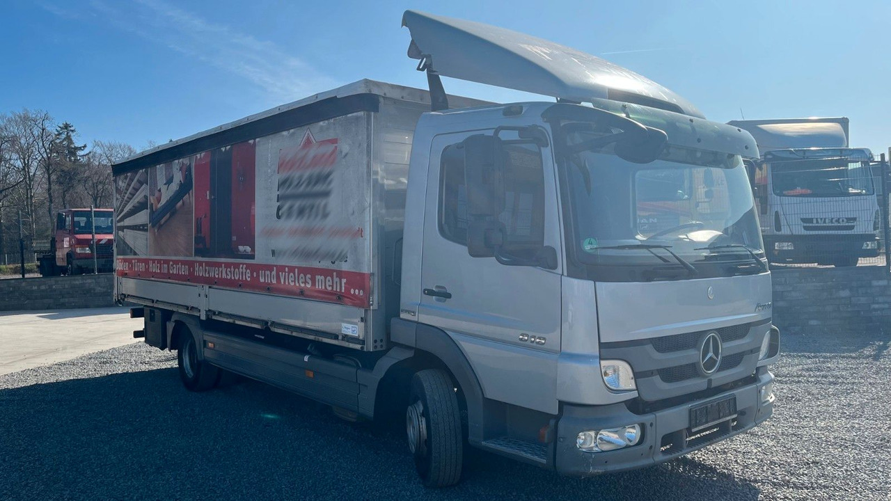 Mercedes-Benz Atego 818 Pritsche + Plane Schiebeplane - Тентованный грузовик: фото 3 Mercedes-Benz Atego 818 Pritsche + Plane Schiebeplane - Тентованный грузовик: фото 3