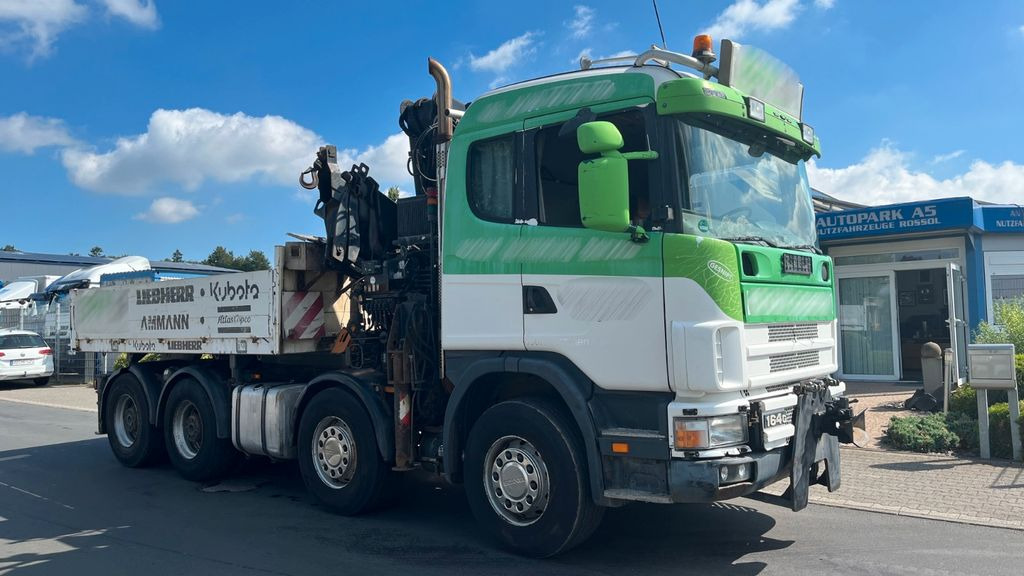 Scania 164G 580 V8 Kran Hiab 280 Retarder Sattel - Тягач: фото 1 Scania 164G 580 V8 Kran Hiab 280 Retarder Sattel - Тягач: фото 1