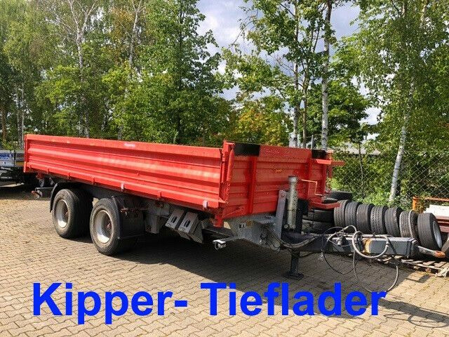 Möslein 19 t Tandemkipper- Tieflader - Самосвальный прицеп: фото 1 Möslein 19 t Tandemkipper- Tieflader - Самосвальный прицеп: фото 1
