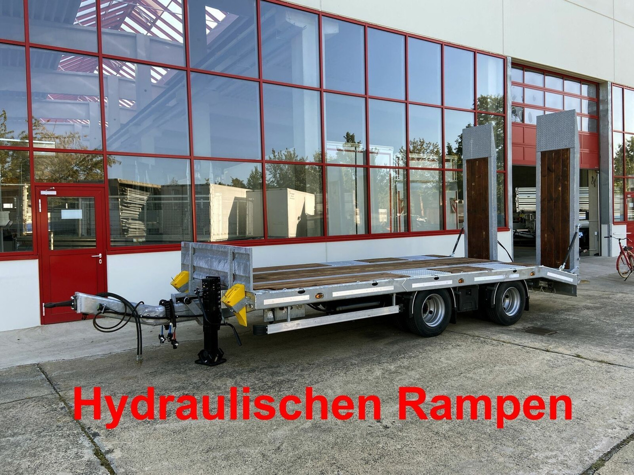 Möslein 21 t Tandemtieflader, hydr. Rampen, NEU - Низкорамный прицеп: фото 2 Möslein 21 t Tandemtieflader, hydr. Rampen, NEU - Низкорамный прицеп: фото 2