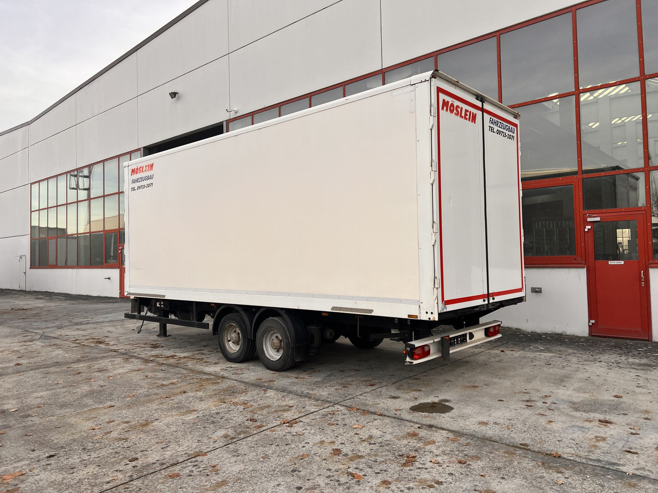 Möslein TKO 105 D Schwebheim Tandem- Koffer- Anhänger, Durchladbar - Прицеп-фургон: фото 2 Möslein TKO 105 D Schwebheim Tandem- Koffer- Anhänger, Durchladbar - Прицеп-фургон: фото 2