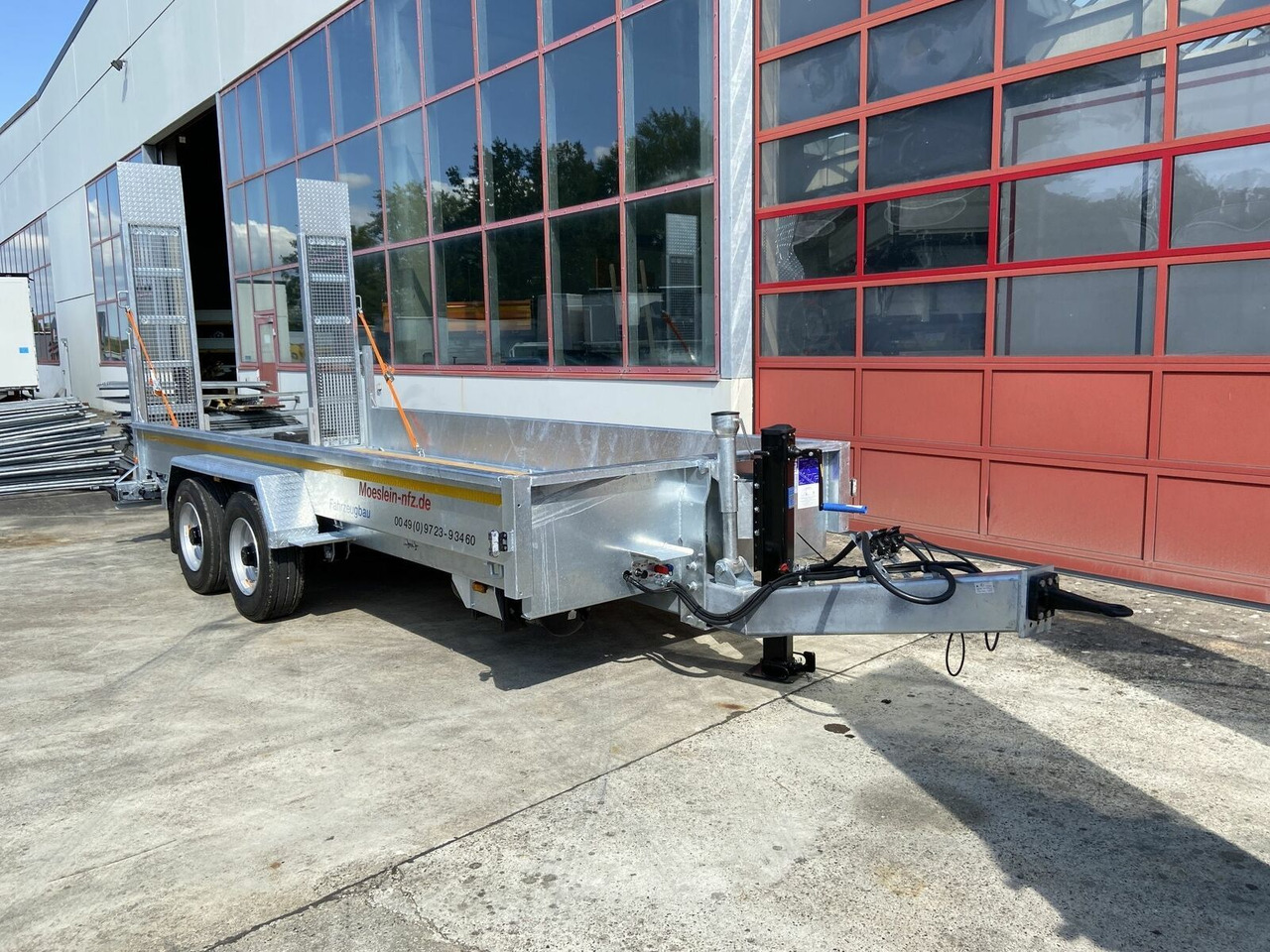 Möslein Tandemtieflader5,50 m x 2 m, Feuerverzinkt - Низкорамный прицеп: фото 3 Möslein Tandemtieflader5,50 m x 2 m, Feuerverzinkt - Низкорамный прицеп: фото 3