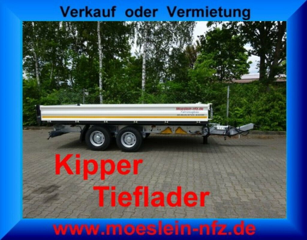 Möslein neuer Tandem 3- Seitenkipper Tieflader-- Neufah - Самосвальный прицеп: фото 2 Möslein neuer Tandem 3- Seitenkipper Tieflader-- Neufah - Самосвальный прицеп: фото 2