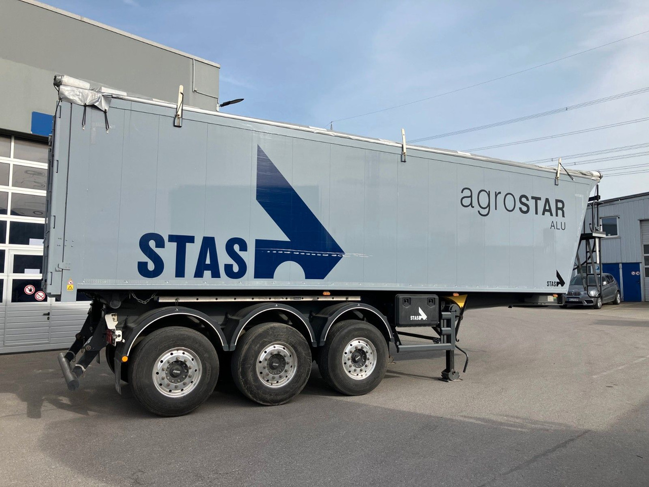 Stas AgroStar 47,3 cbm Alu-Kippsattelauflieger - Самосвальный полуприцеп: фото 5 Stas AgroStar 47,3 cbm Alu-Kippsattelauflieger - Самосвальный полуприцеп: фото 5