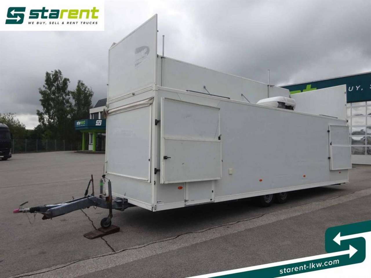 Fischer Verkaufsanhänger, Klimaanlage, Kühlvitrine - Торговый прицеп: фото 1 Fischer Verkaufsanhänger, Klimaanlage, Kühlvitrine - Торговый прицеп: фото 1