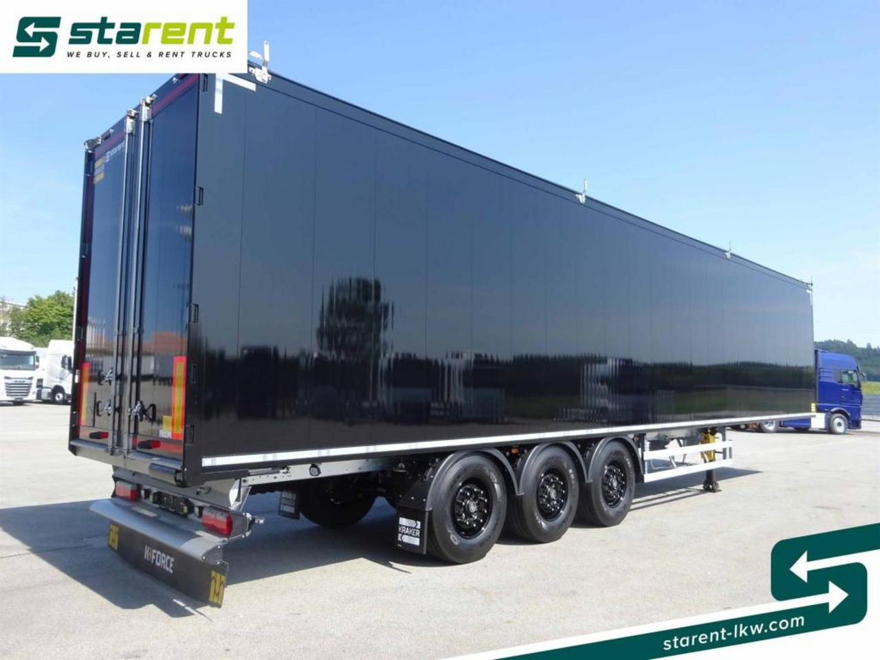 Kraker 8mm 92m³ BPW-Achsen Funk. Verzinkt Liftachse - Полуприцеп с подвижным полом: фото 5 Kraker 8mm 92m³ BPW-Achsen Funk. Verzinkt Liftachse - Полуприцеп с подвижным полом: фото 5