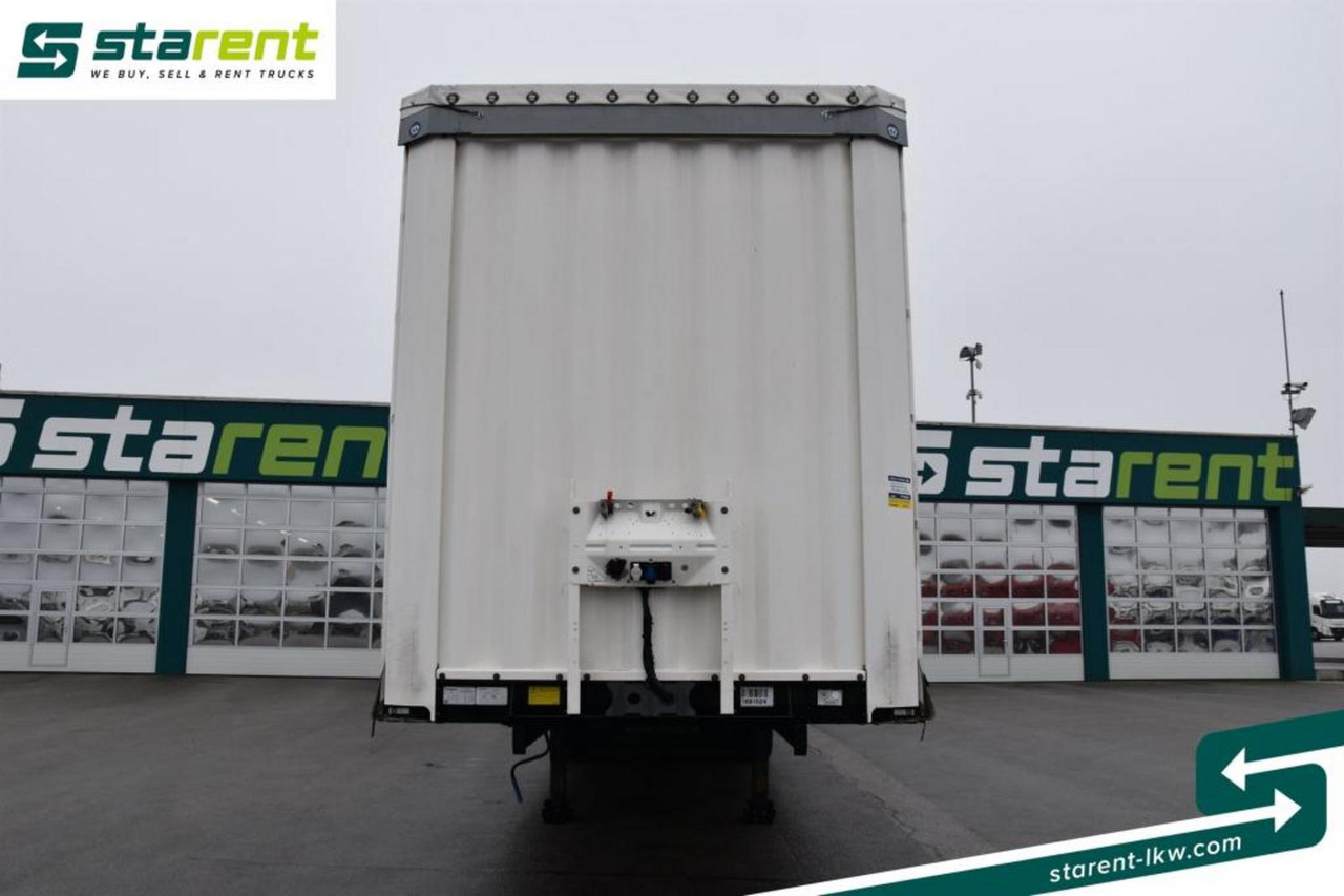 Krone Megatrailer Hubdach Lift-A Palettenanschlagleisten - Тентованный полуприцеп: фото 2 Krone Megatrailer Hubdach Lift-A Palettenanschlagleisten - Тентованный полуприцеп: фото 2