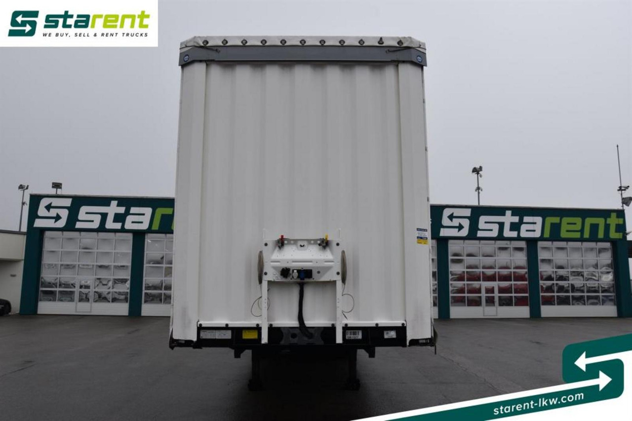 Krone Megatrailer Hubdach Lift-A Palettenanschlagleisten - Тентованный полуприцеп: фото 2 Krone Megatrailer Hubdach Lift-A Palettenanschlagleisten - Тентованный полуприцеп: фото 2