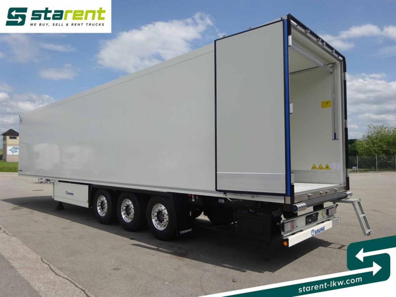 Новый Полуприцеп-рефрижератор Krone Thermo King SLXi300 Alu Doppel Blumenbreit Lift-A: фото 11 Новый Полуприцеп-рефрижератор Krone Thermo King SLXi300 Alu Doppel Blumenbreit Lift-A: фото 11