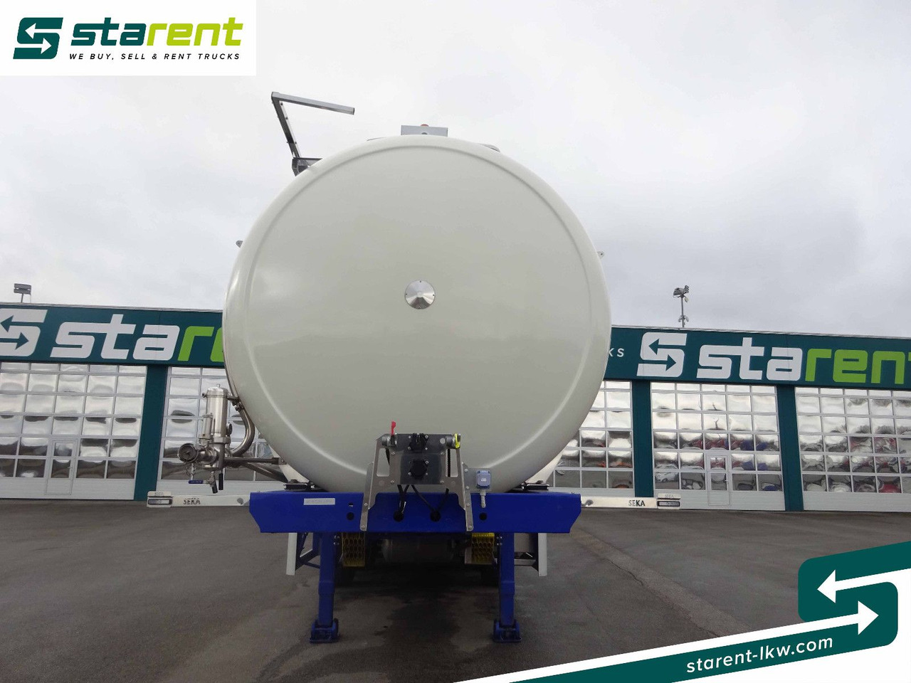 SEKA Lebensmitteltank, 31.000L, Liftachse, Alufelgen - Полуприцеп-цистерна: фото 2 SEKA Lebensmitteltank, 31.000L, Liftachse, Alufelgen - Полуприцеп-цистерна: фото 2
