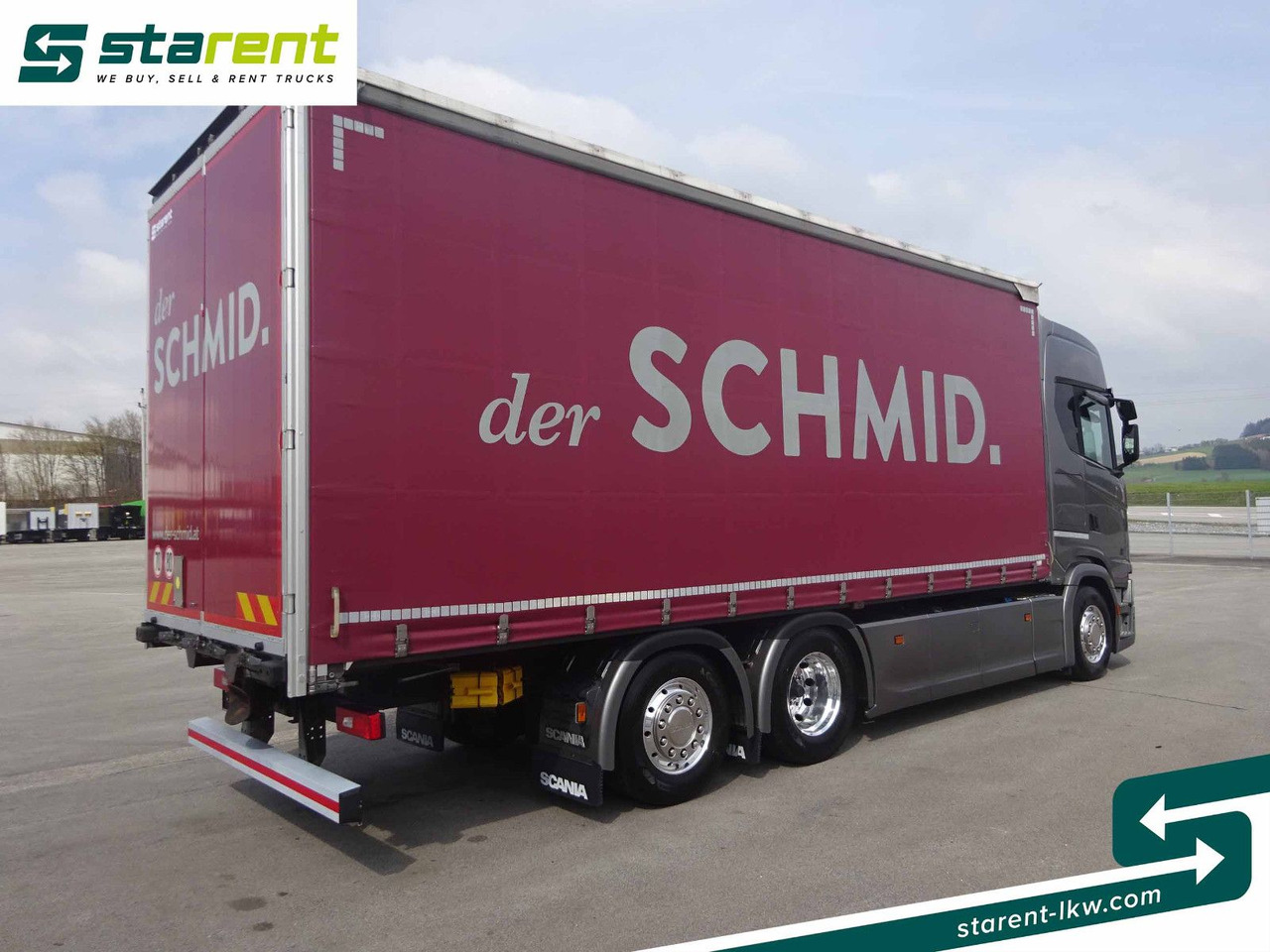 Scania S500 Planen Aufbau Schwarzmüller 6x2, Standklima - Тентованный грузовик: фото 5 Scania S500 Planen Aufbau Schwarzmüller 6x2, Standklima - Тентованный грузовик: фото 5