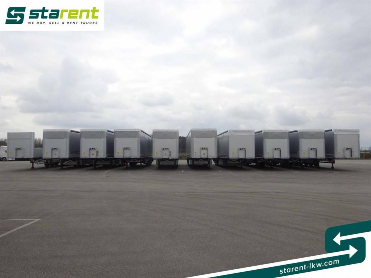 Schmitz SOFORT VERFÜGBAR, Baustoff-, Mega-, Varios- - Полуприцеп бортовой/ Платформа: фото 2 Schmitz SOFORT VERFÜGBAR, Baustoff-, Mega-, Varios- - Полуприцеп бортовой/ Платформа: фото 2