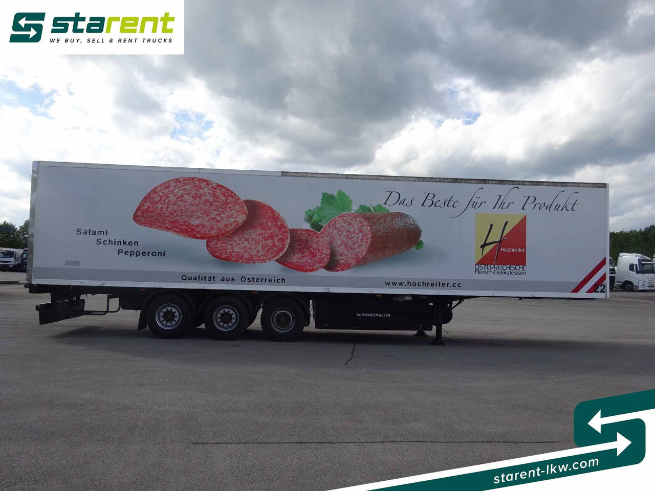 Schwarzmüller Thermotrailer, Thermo King SL400, Liftachse, SAF - Полуприцеп-рефрижератор: фото 4 Schwarzmüller Thermotrailer, Thermo King SL400, Liftachse, SAF - Полуприцеп-рефрижератор: фото 4