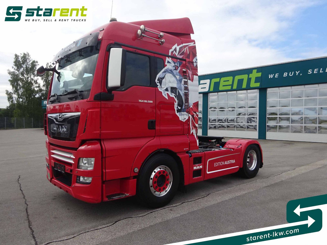 MAN TGX 18.500, XLX, 2-Leiter Hydraulik, Retarder - Тягач: фото 1 MAN TGX 18.500, XLX, 2-Leiter Hydraulik, Retarder - Тягач: фото 1
