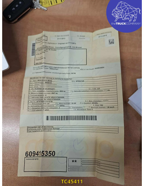 Mercedes-Benz Sprinter 313 CDI BOX + LIFT - Малотоннажный фургон: фото 3 Mercedes-Benz Sprinter 313 CDI BOX + LIFT - Малотоннажный фургон: фото 3