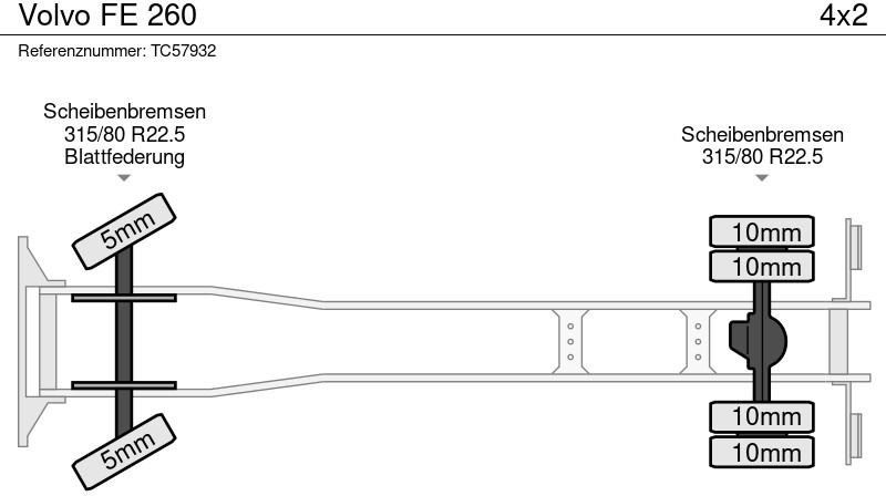 Volvo FE 260 в лизинг Volvo FE 260: фото 14