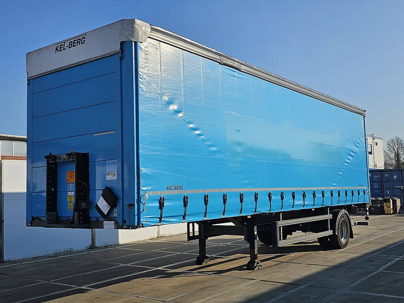 Kelberg D400V/XL/ZL/BPW 1 AXLE CITY LIFT LBW - Тентованный полуприцеп: фото 1 Kelberg D400V/XL/ZL/BPW 1 AXLE CITY LIFT LBW - Тентованный полуприцеп: фото 1