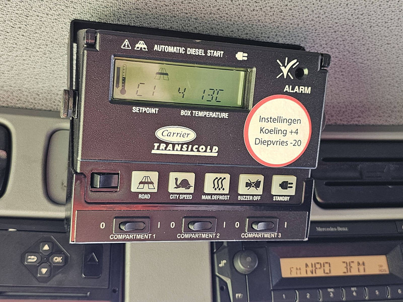 Рефрижератор Mercedes-Benz ATEGO 824 CARRIER MULTI TEMP: фото 13