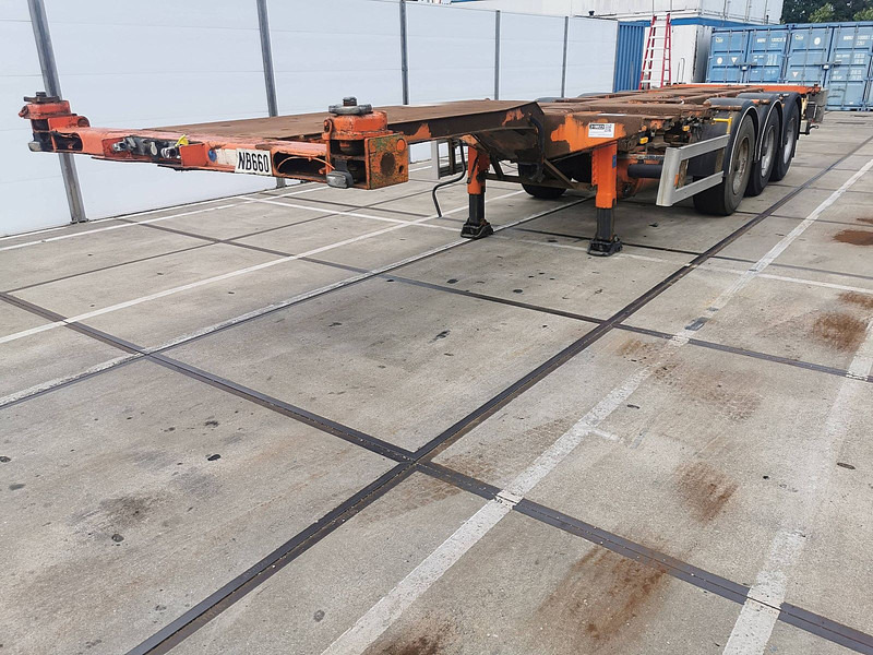 Nooteboom FT 43 03 V lift axle; BPW - Полуприцеп-контейнеровоз/ Сменный кузов: фото 1 Nooteboom FT 43 03 V lift axle; BPW - Полуприцеп-контейнеровоз/ Сменный кузов: фото 1