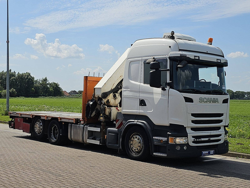 Scania R440 6X2*4 HMF 5020 K5 - Грузовик бортовой/ Платформа, Автоманипулятор: фото 5 Scania R440 6X2*4 HMF 5020 K5 - Грузовик бортовой/ Платформа, Автоманипулятор: фото 5