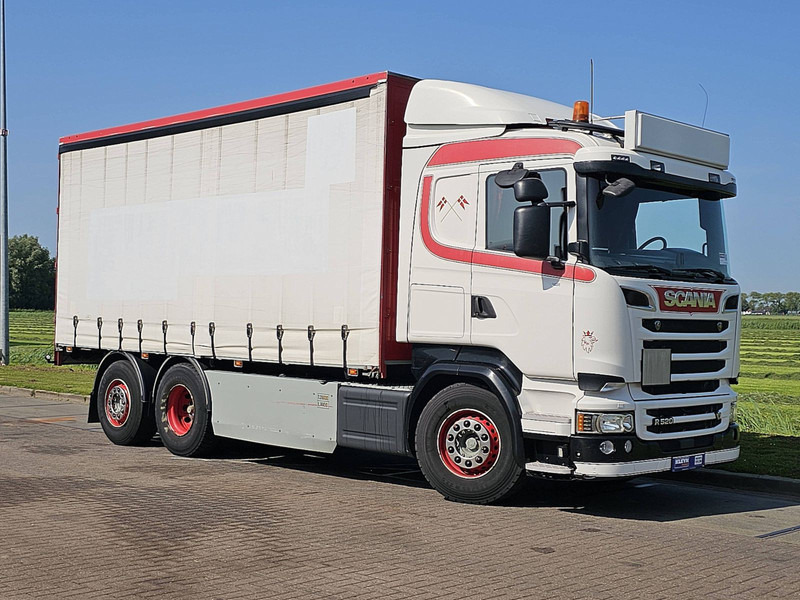Тентованный грузовик Scania R520 6X2 V8 LEATHER: фото 5