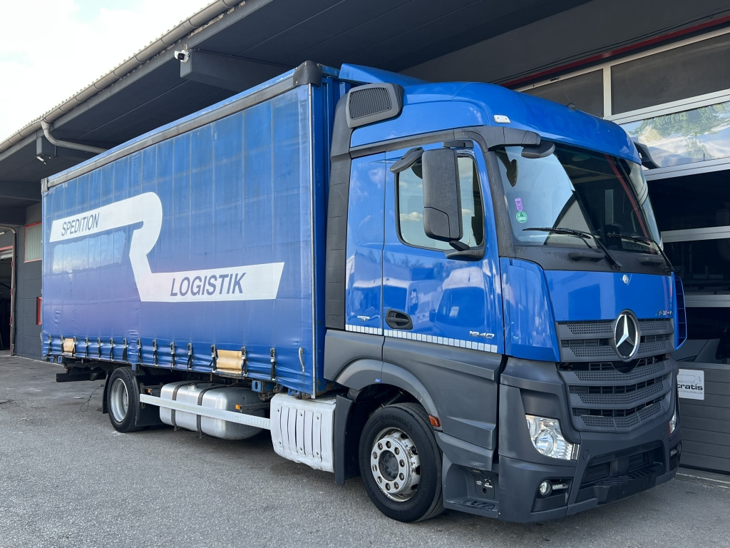 Mercedes-Benz Actros 1840 MEGA Jumbo Klima Reatarder ACC-Tempo - Тентованный грузовик: фото 1 Mercedes-Benz Actros 1840 MEGA Jumbo Klima Reatarder ACC-Tempo - Тентованный грузовик: фото 1