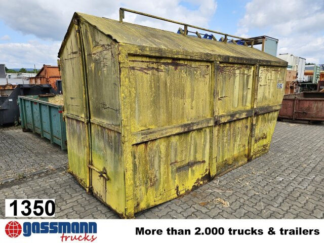 Absetzcontainer ca. 15m³ geschlossen mit Deckel - Бункер накопитель: фото 1 Absetzcontainer ca. 15m³ geschlossen mit Deckel - Бункер накопитель: фото 1