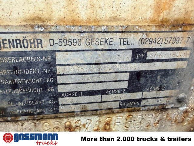 Blomenröhr 688/18000 - Низкорамный прицеп: фото 3 Blomenröhr 688/18000 - Низкорамный прицеп: фото 3