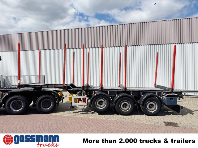 Полуприцеп лесовоз Doll LOGO H3L-14XL, Liftachse, Nachlauflenkachse,: фото 8