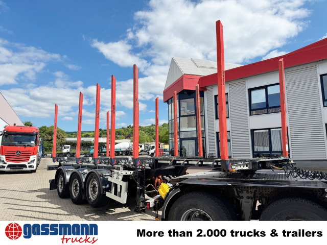 Полуприцеп лесовоз Doll LOGO H3L-14XL, Liftachse, Nachlauflenkachse,: фото 12