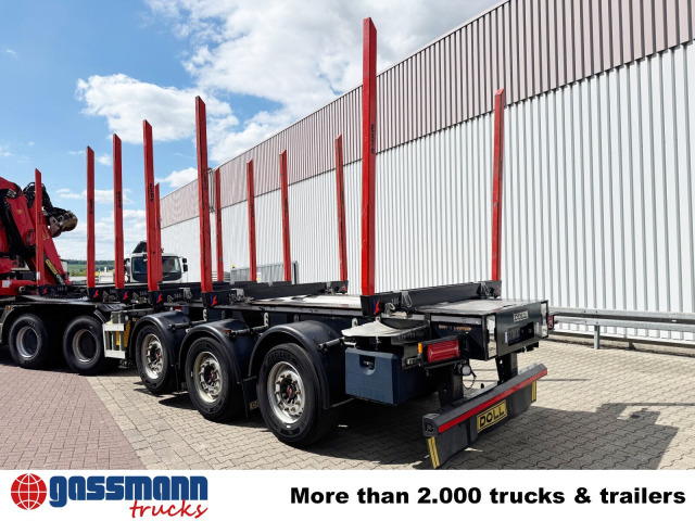 Полуприцеп лесовоз Doll LOGO H3L-14XL, Liftachse, Nachlauflenkachse,: фото 9