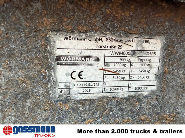 Gala 119.51/242, Verzinkt - Самосвальный прицеп: фото 5 Gala 119.51/242, Verzinkt - Самосвальный прицеп: фото 5