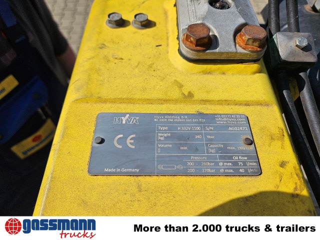 H 332V-1100 Palettenzange - Грейфер: фото 3 H 332V-1100 Palettenzange - Грейфер: фото 3