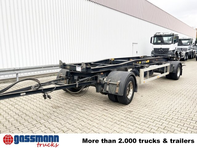 Прицеп мультилифт/ Бункеровоз Hüffermann HSA 18.70 Schlittenabroller: фото 8