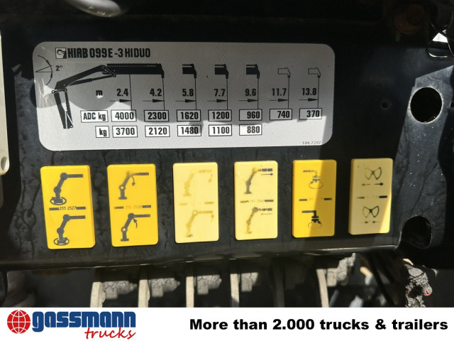 Iveco EuroCargo ML160E28 4x2 mit Kran Hiab XS099E-3 - Самосвал, Автоманипулятор: фото 4 Iveco EuroCargo ML160E28 4x2 mit Kran Hiab XS099E-3 - Самосвал, Автоманипулятор: фото 4