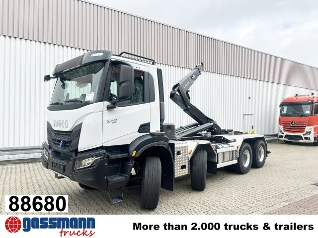 Iveco X-Way AD360X48Z 8x4, Motorabtrieb, Navi, - Крюковой мультилифт: фото 1 Iveco X-Way AD360X48Z 8x4, Motorabtrieb, Navi, - Крюковой мультилифт: фото 1
