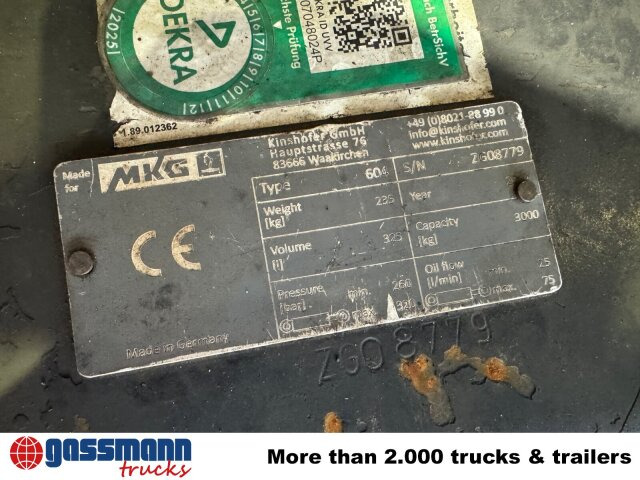 KM 604-325 - Грейферный ковш: фото 5 KM 604-325 - Грейферный ковш: фото 5