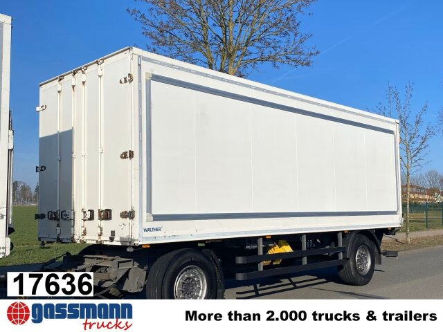 Kofferanhänger mit LBW, Durchladesystem - Прицеп-фургон: фото 1 Kofferanhänger mit LBW, Durchladesystem - Прицеп-фургон: фото 1