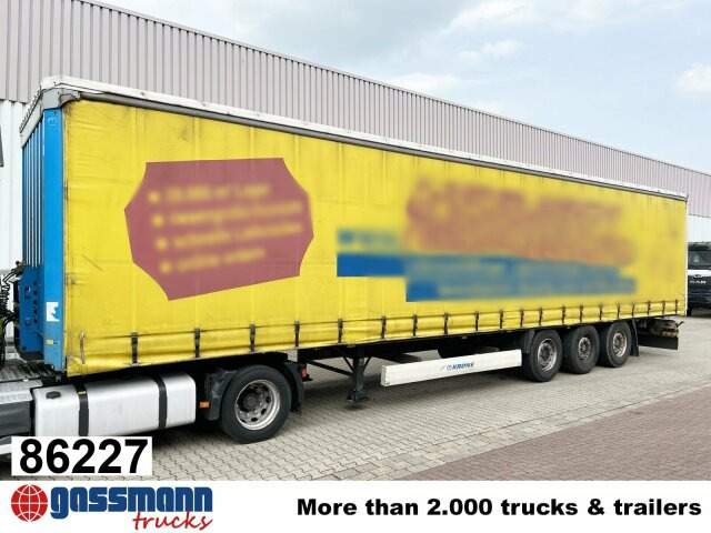 Krone SDP 27 , Edscha-Verdeck - Полуприцеп бортовой/ Платформа: фото 1 Krone SDP 27 , Edscha-Verdeck - Полуприцеп бортовой/ Платформа: фото 1