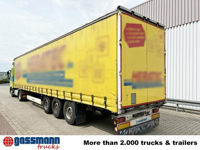 Полуприцеп бортовой/ Платформа Krone SDP 27 , Edscha-Verdeck: фото 9