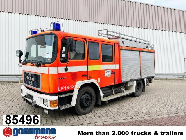 MAN 14.224 F 4x2 BB Doka, LF 16/18 - Пожарная машина: фото 1 MAN 14.224 F 4x2 BB Doka, LF 16/18 - Пожарная машина: фото 1