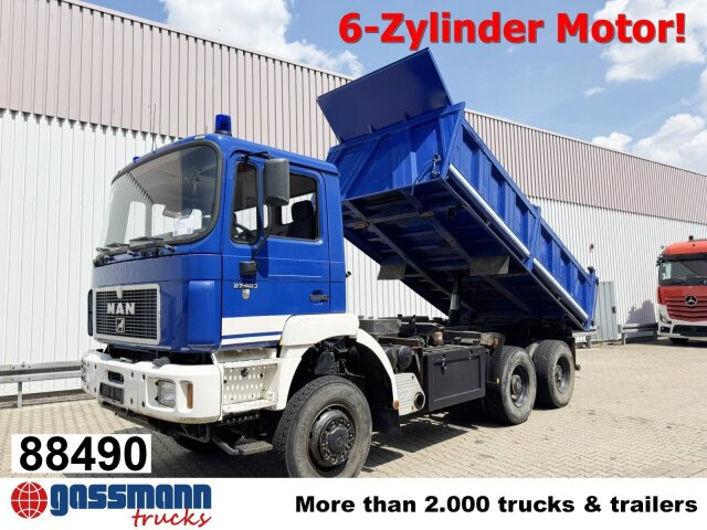 MAN 27.403 6x6 BB, EX-THW - Самосвал: фото 1 MAN 27.403 6x6 BB, EX-THW - Самосвал: фото 1
