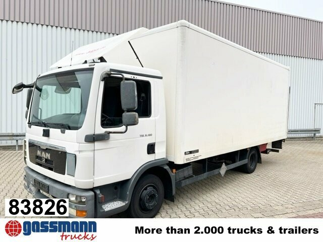 MAN TGL 8.180 4x2 BL mit MBB LBW - Грузовик с закрытым кузовом: фото 1 MAN TGL 8.180 4x2 BL mit MBB LBW - Грузовик с закрытым кузовом: фото 1