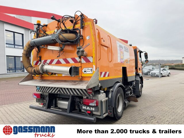 Подметально-уборочная машина MAN TGM 18.250 4X2 BB, Kehrmaschine Brock SL200/2: фото 12