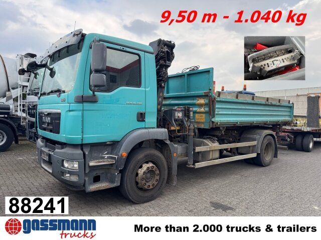 MAN TGM 18.290 4x2 LL, EEV, Kran Hiab XS 111 ES-3 - Самосвал, Автоманипулятор: фото 1 MAN TGM 18.290 4x2 LL, EEV, Kran Hiab XS 111 ES-3 - Самосвал, Автоманипулятор: фото 1